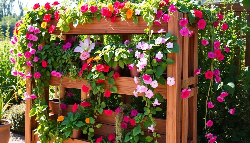 DIY vertical plant stand DIY vertical plant stand