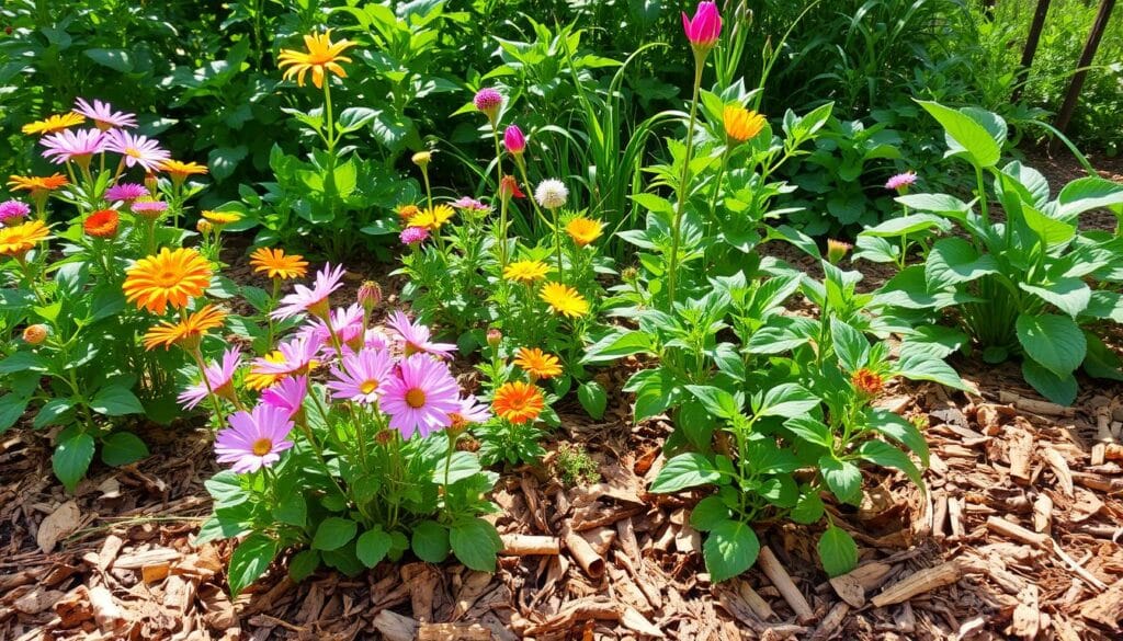 Mulched Garden Mulched Garden