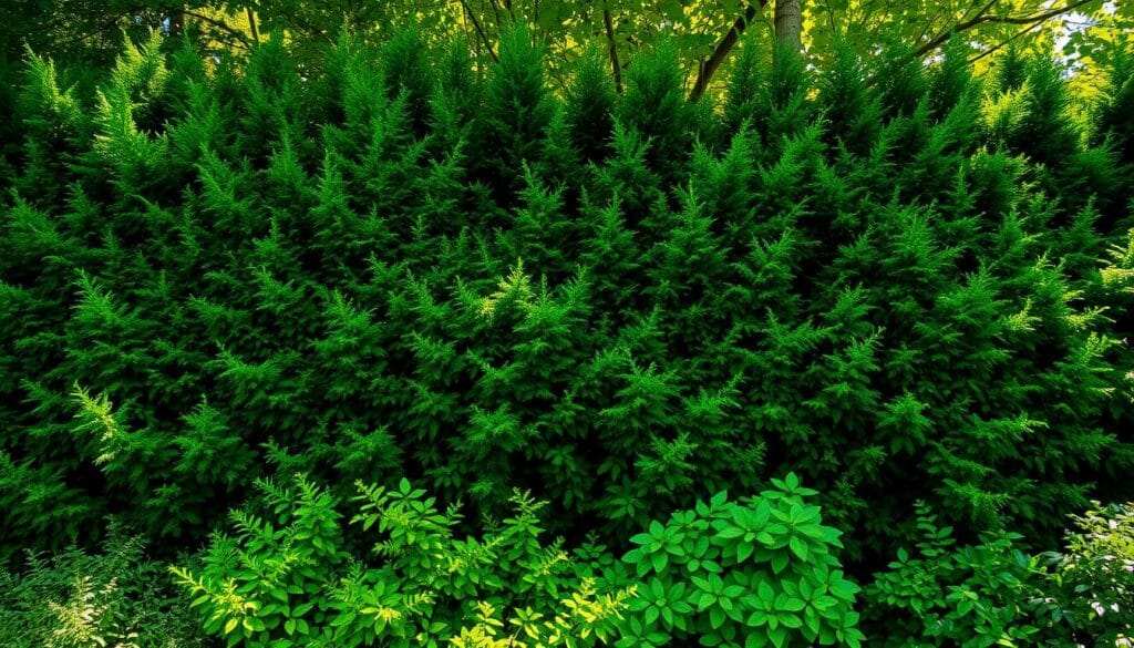 Natural Privacy Fence Plants