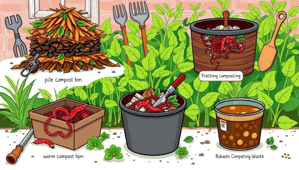 composting methods, composting tips and tricks