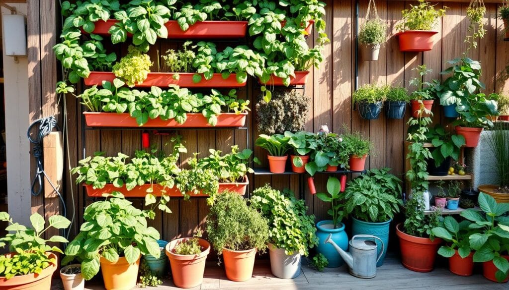 vertical gardening