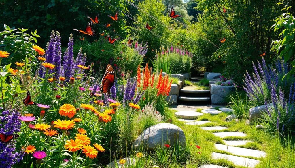 butterfly garden design