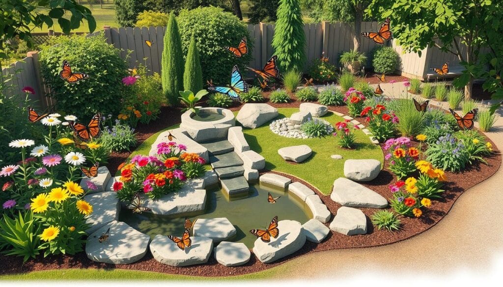 butterfly garden layout tips