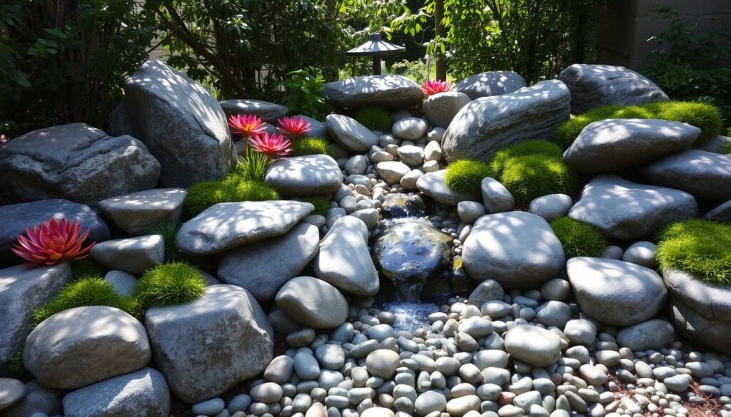 decorative rock garden decorative rock garden