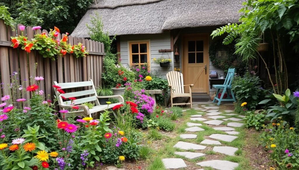 frugal cottage garden design