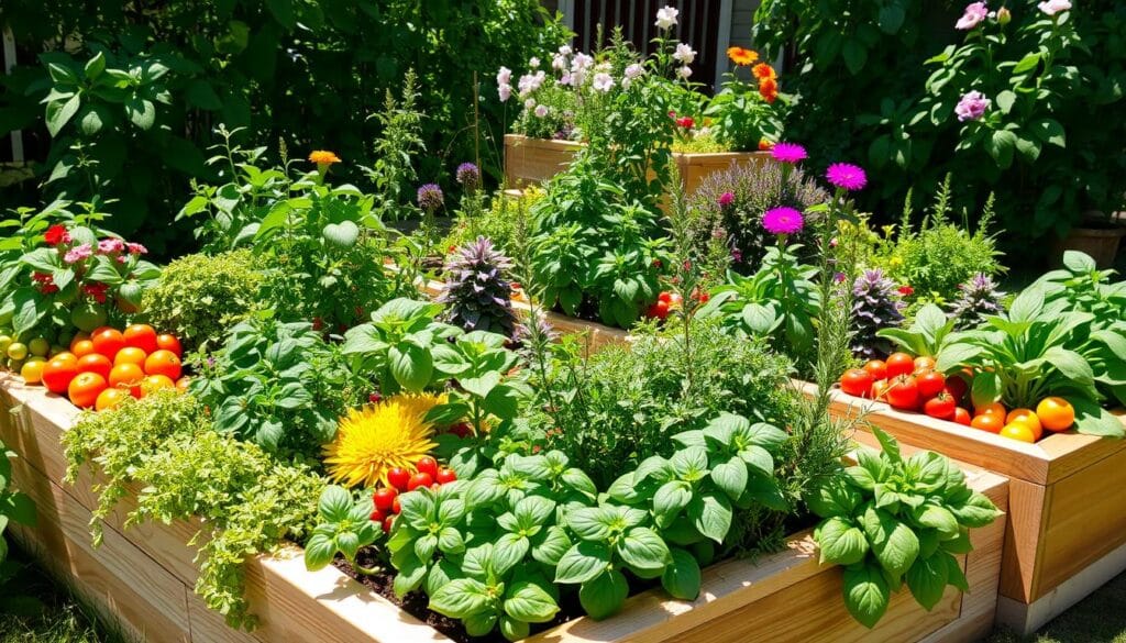 raised bed vegetable gardening