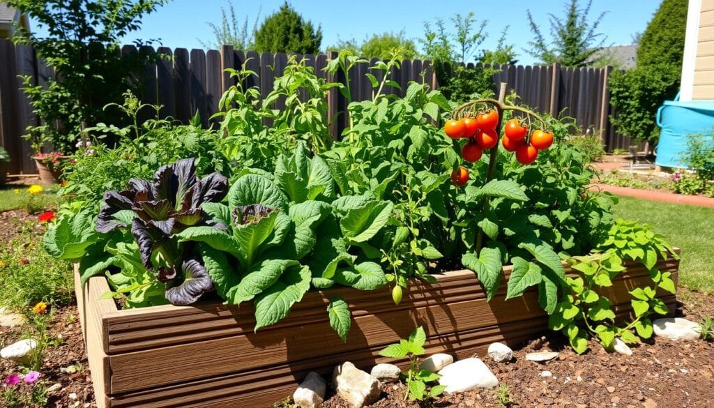 raised bed vegetable gardening